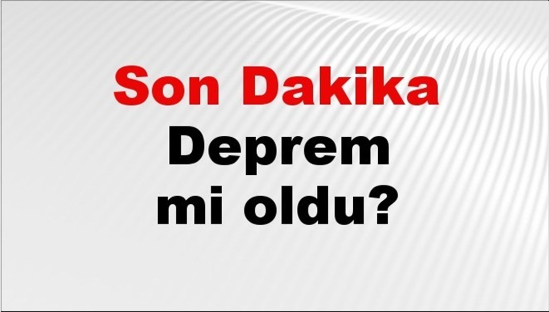Son dakika Balıkesir'de deprem mi oldu? Az önce deprem Balıkesir'de nerede oldu? Balıkesir deprem Kandilli ve AFAD son depremler listesi 14 Ekim 2025