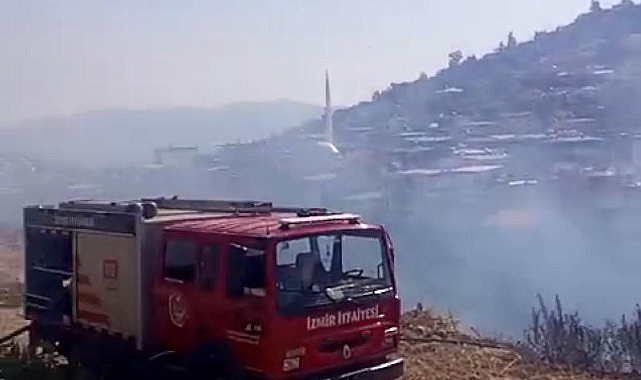 İzmir itfaiye ekipleri şehrin dört bir yanında yangınlarla mücadele ediyor - GÜNDEM