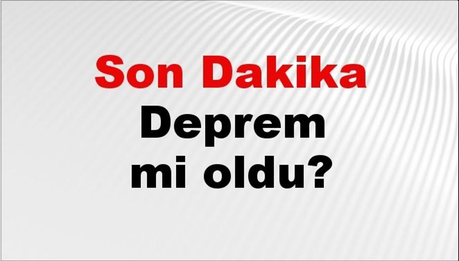 09 Eylül 2026 Güncel Deprem Haberleri ve Detayları