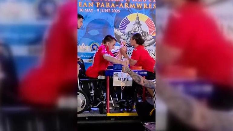 Çelik bilek Avrupa'da bükülemedi