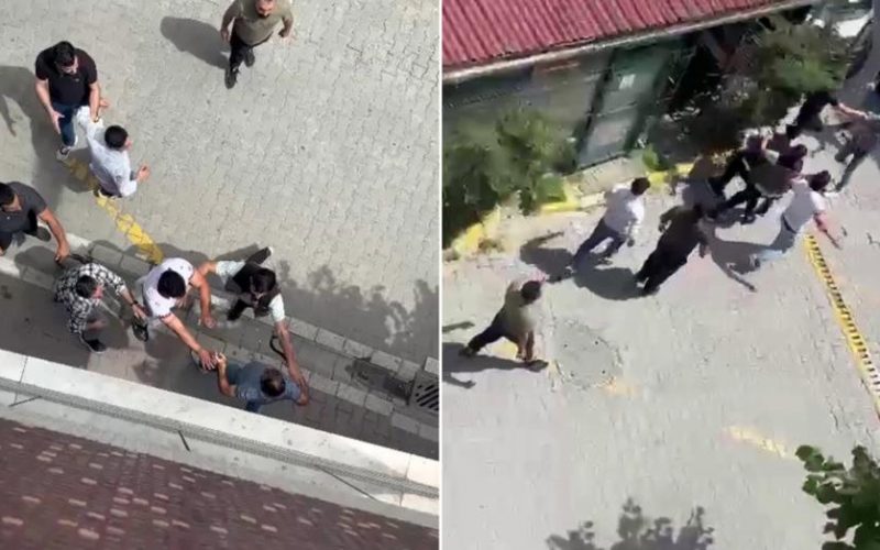 Parasını isteyen berbere dayak attılar