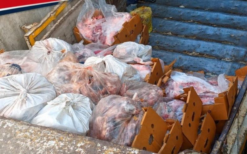 Sakarya'da 5 buçuk ton etiketsiz et ele geçirildi