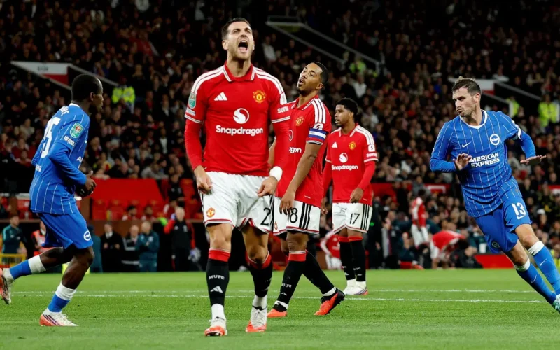 Brighton, Manchester United'ı kendi evinde devirdi! İngiltere Lig Kupası'nda üst tura yükseldi...